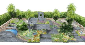 Darren Hawkes show garden